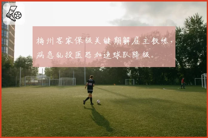 梅州客家保级关键期解雇主教练，病急乱投医恐加速球队降级。