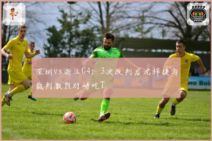深圳vs浙江G4：3次改判后沈梓捷与裁判激烈对峙吃T